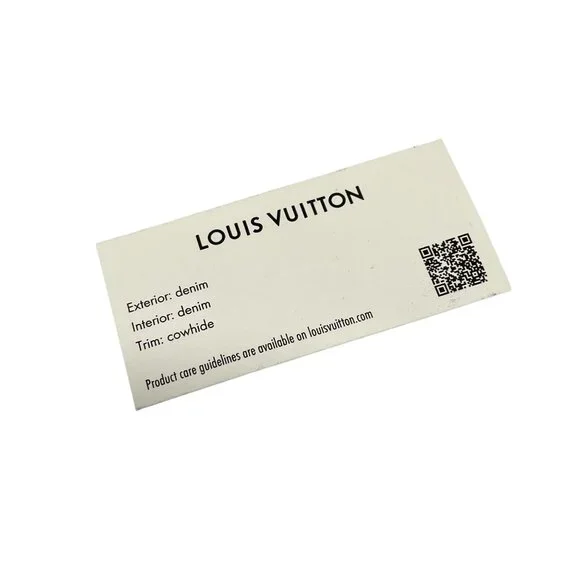 Louis Vuitton Denim Croissant Bag - Picture 12 of 12